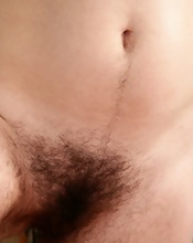 Hairy armpits, bushy pussy and fatty hips by naughty mom